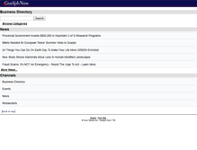 Tablet Screenshot of guelphnow.ca